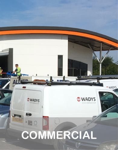 Recent electrical projects in the Commercial sector by Wadys Electrical in Bedford