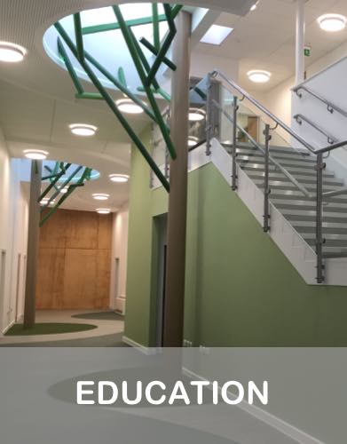 Recent electrical projects in the education sector by Wadys Electrical in Bedford