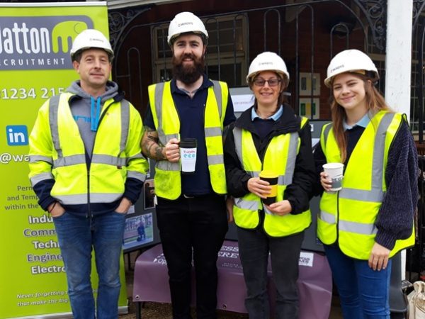 Wadys supports the Kings Arms Project challenge Bedford charity