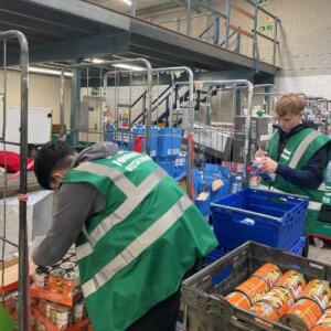 Bedford Foodbank supported by Wadys